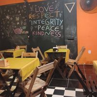 Live music sometimes at MilaVeg Lanches in Porto Alegre