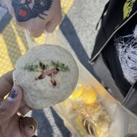 Had to try the yakisoba bun, you can see our bag of goodies as well  at Oguni Bread - おぐにパン - Maybe closed in Hiroshima
