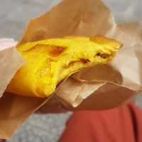 Humita empanada at Las Muns in Bilbao