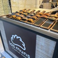 The have three vegan options one of them is sweet   at Las Muns in Bilbao