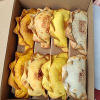 We combined 8 (both vegan and non-vegan) 'muns'. at Las Muns in Bilbao