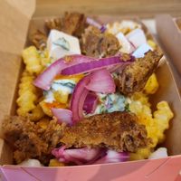 Junk fries at VeggyGO in Aachen