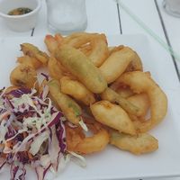 Tempura at TUBTIM Restaurant in Koh Samet