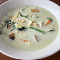 Curry verde con Tofu  at Omsin Restaurant in Koh Samui