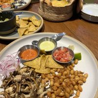 Build your taco with mushrooms and tempeh    at Kitade Shokudo in Tokyo