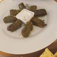 Dolmades - good :) at Aris Restaurant in Santorini