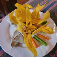 Chipotle hummus at Los Almendros Restaurant Esterillos Oeste in Puntarenas