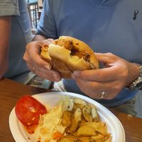 Vegan chick burger   at Ubuntu Lounge Bar - Maybe closed in Skiathos