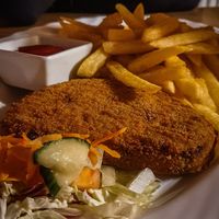 Gemüseschnitzel at Imbiss zur Rast in Clausthal-zellerfeld