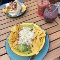 veggie chilli rice  at Flo's in Tenerife