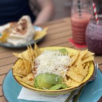 Veggie chilli rice  at Flo's in Tenerife