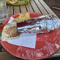 Vegan Wrap  at Flo's in Tenerife