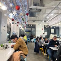 Steaming   at Rice Bar - Market Place in Washington