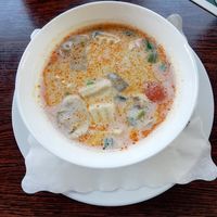 Coconut Milk Soup at Krua Thai in Berlin