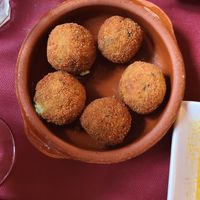 Croquettes aux épinards at Don Robert in Heidelberg
