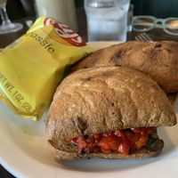 Garden veg toasted sandwich  at The Whistling Kettle in Schenectady