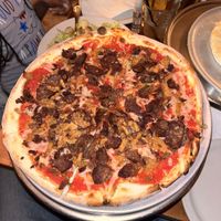 Vegan meat lovers  at Pizzetta in Mystic