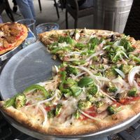 Vegan veggie   at Pizzetta in Mystic