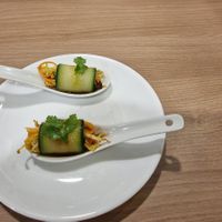 Appetizer at Moringa Plant-Based Restaurant in Kuta