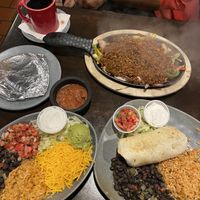 Fajitas & gringo burrito   at Miguel's Mexican Restaurant in Bangor