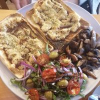 Rarebit at Sugar Daddy's Café in Worcester