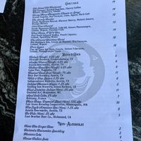 Drink Menu   at Honey Moon Spirit Lounge in Austin