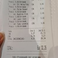  at Gandhi Palace in Lisbon