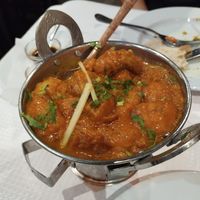 Mushroom bhaji at Gandhi Palace in Lisbon