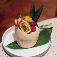 Vegan Tropical Coconut Delight at Casserole in Central Singapore