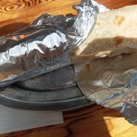 Falafeldürüm - leider sehr trocken:/ kaum Hummus ... at Soulkebab in Hamburg