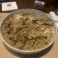Risotto with mushrooms   at Tazza in Athens