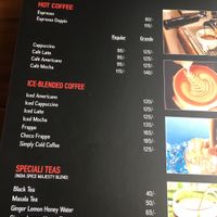 Coffee at Cafe Festa in New Delhi