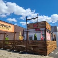 Outdoor seating! at Winey Dogs in Yakima