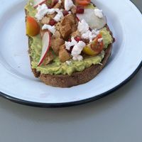 Avo Toast   at Bonjour in Tarifa