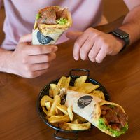 . at Kokos Pitta in Patras