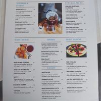 Menu at Melon Café in Amed