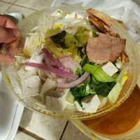 Fixins for the Sen Street Curry at Sen Noodle House in Santa Clarita