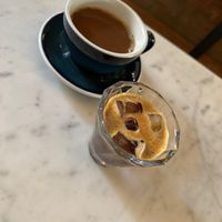 Freddo Espresso  at Cykelcafé Le Mond in Stockholm