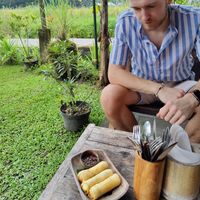 Lumpia's at Sweet Orange in Ubud