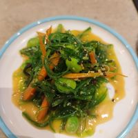 Seaweed salad at YO! Sushi in Birmingham