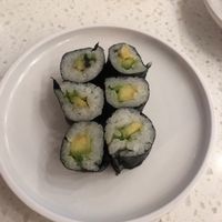 Cucumber maki  at YO! Sushi in Birmingham