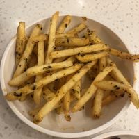 Salt and pepper fries  at YO! Sushi in Birmingham