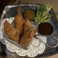 Fat Chilli Pakora  at The Spice Room in Sydney