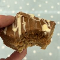 Biscoff white choc blondie   at The Tree Rooms in Peterlee