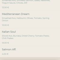 Salmon on the menu at Sanamente Healthy Food & Juice Lab in Forte Dei Marmi