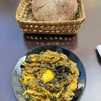 Zaalouk ( not as good ) at Chez Omar in Essaouira