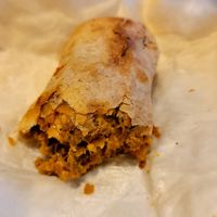 Vegan breakfast burrito at Gregorys Coffee in Washington