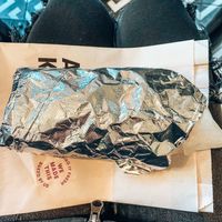 Vegan Breakfast Burrito at Gregorys Coffee in Washington