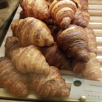Great crispy croissants at Ethique Plant-based in Istanbul