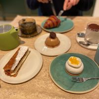 Napoleon and Tiramisu are brilliant  at Ethique Plant-based in Istanbul